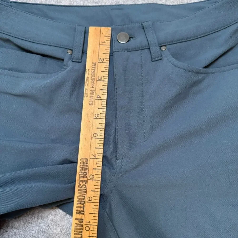 Lululemon ABC Pant Slim Warpstreme Men’s 29 30x28 Gray Blue Golf Travel